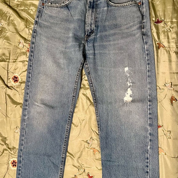Levi's Other - #2- Levi's 505 Relaxed Blue Jeans Denim Men, W/34, L/29, straight leg, pre owned